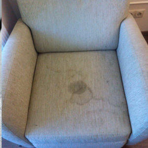 upholstery before cleaning